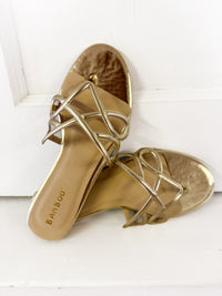 Cyndee Gold Sandal