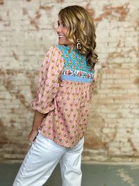 THML Izabella Floral Top