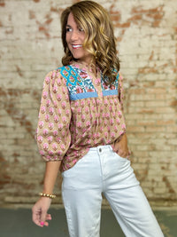 THML Izabella Floral Top