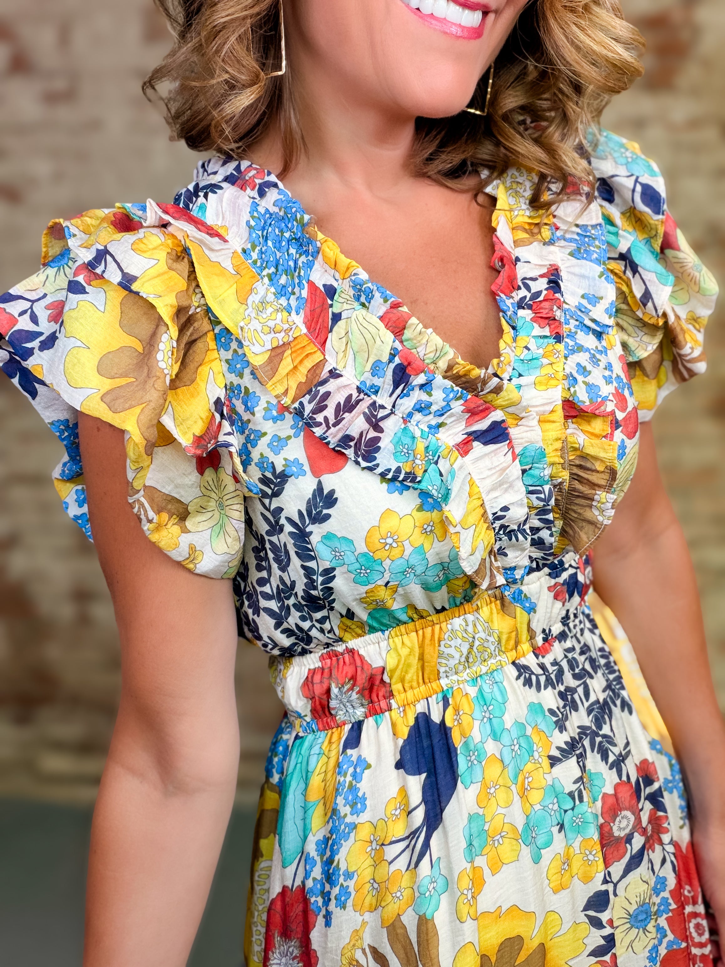 THML Ariella Floral Dress