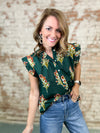 THML Finney Flutter Sleeve Top