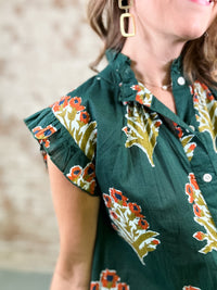 THML Finney Flutter Sleeve Top