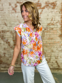 Benson Floral Print Top