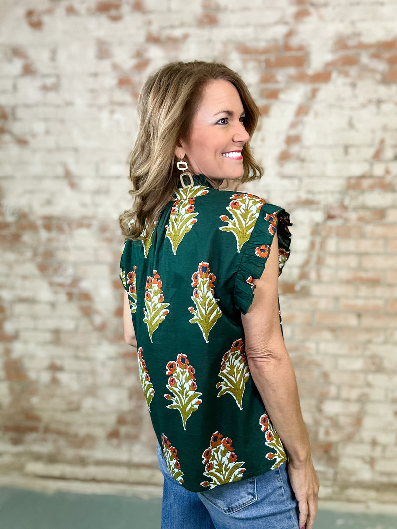 THML Finney Flutter Sleeve Top