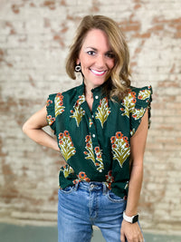 THML Finney Flutter Sleeve Top