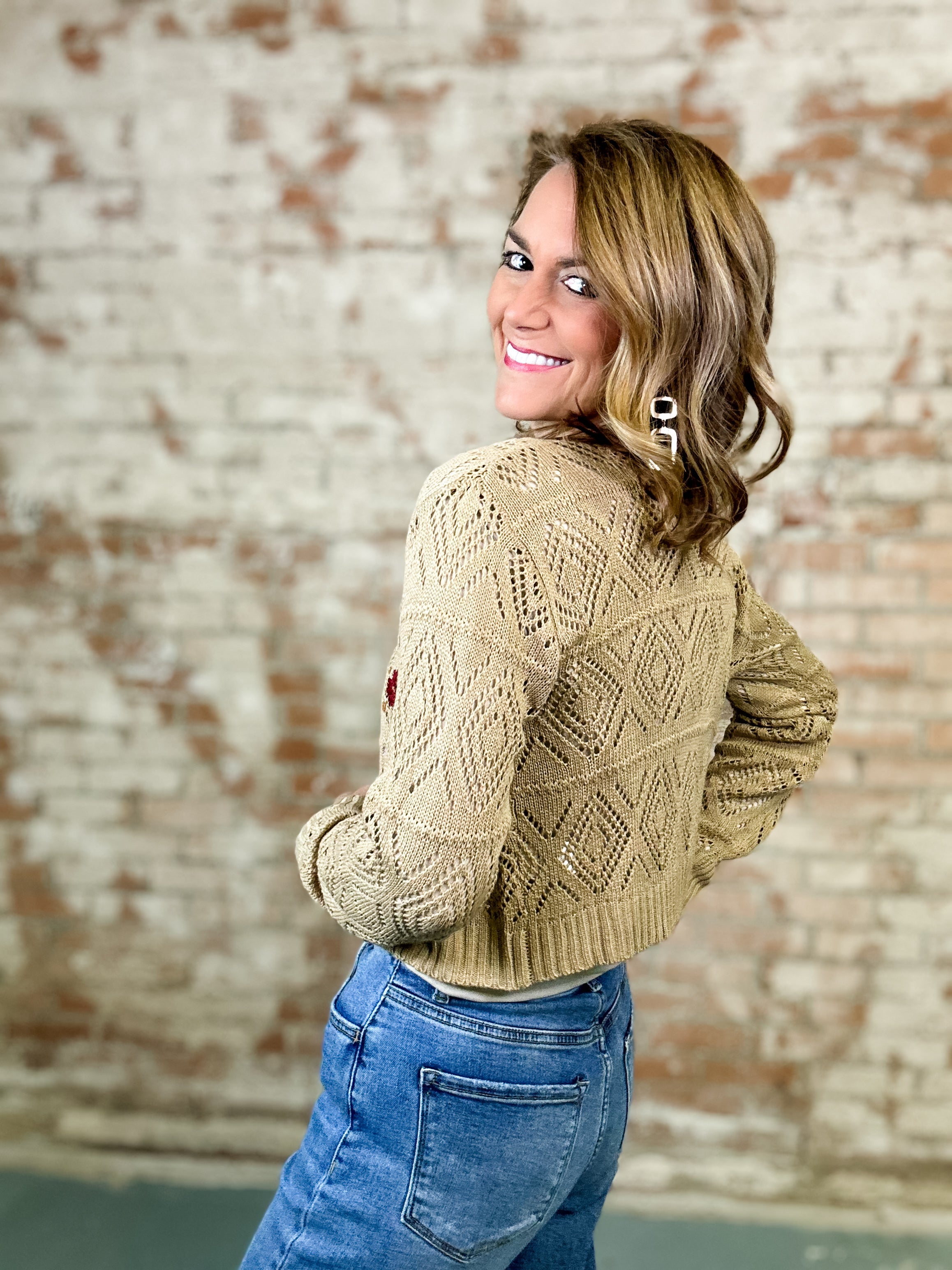 Vintage Knit Cardigan