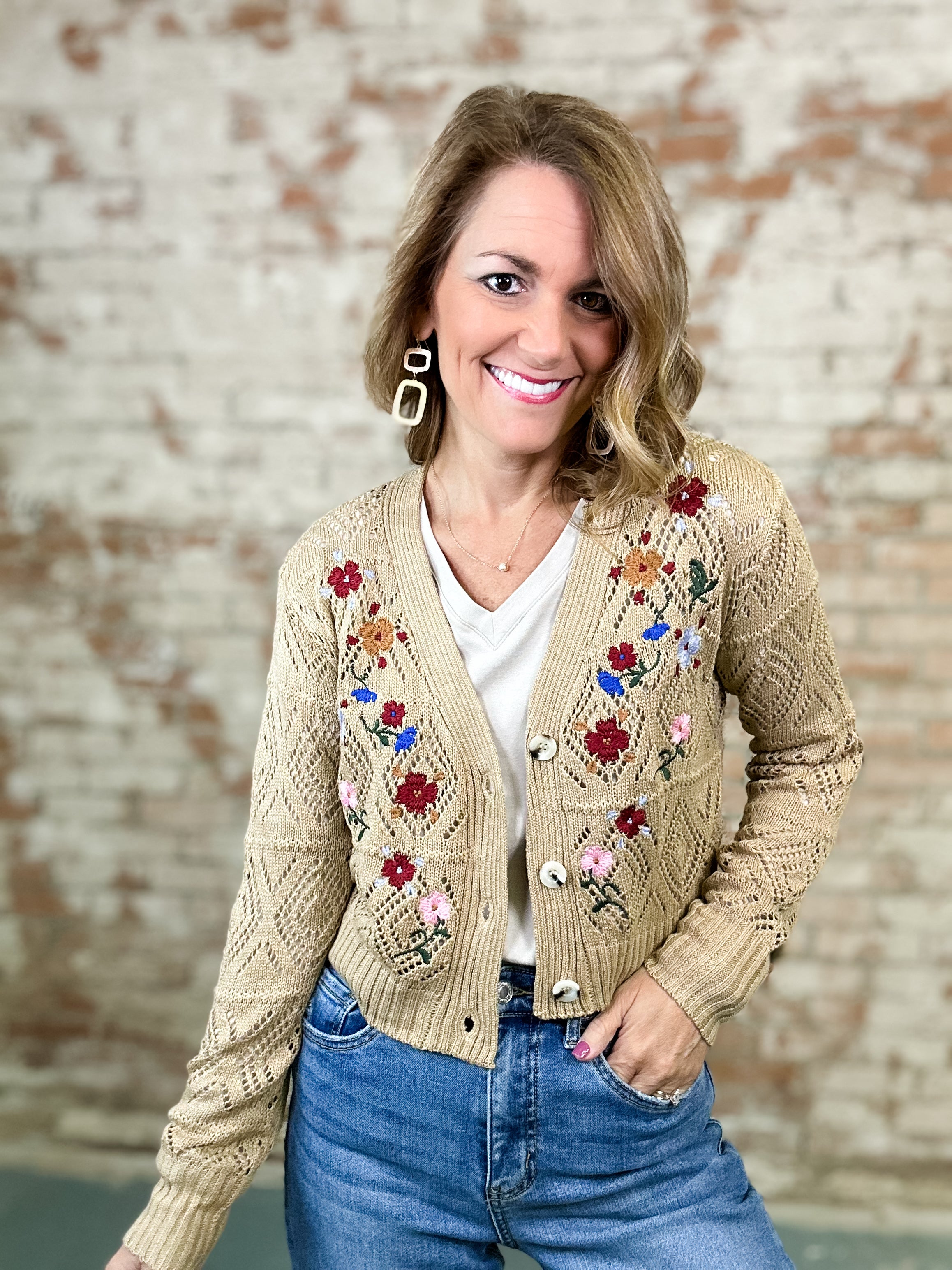 Vintage Knit Cardigan