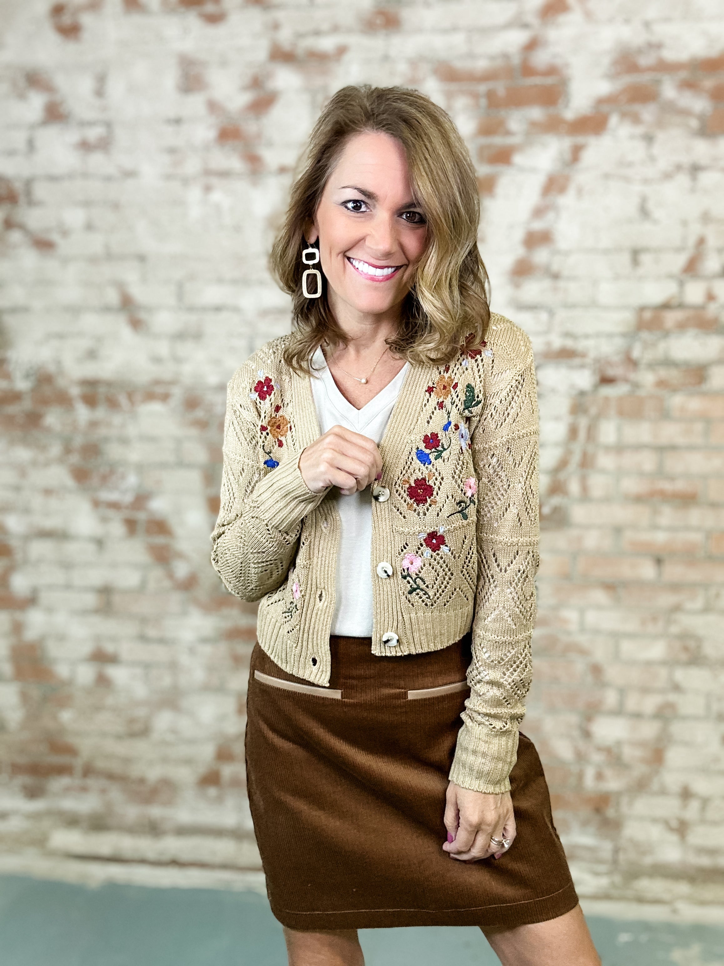 Vintage Knit Cardigan