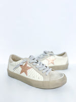Shu Shop Paula Off White Snake Sneaker