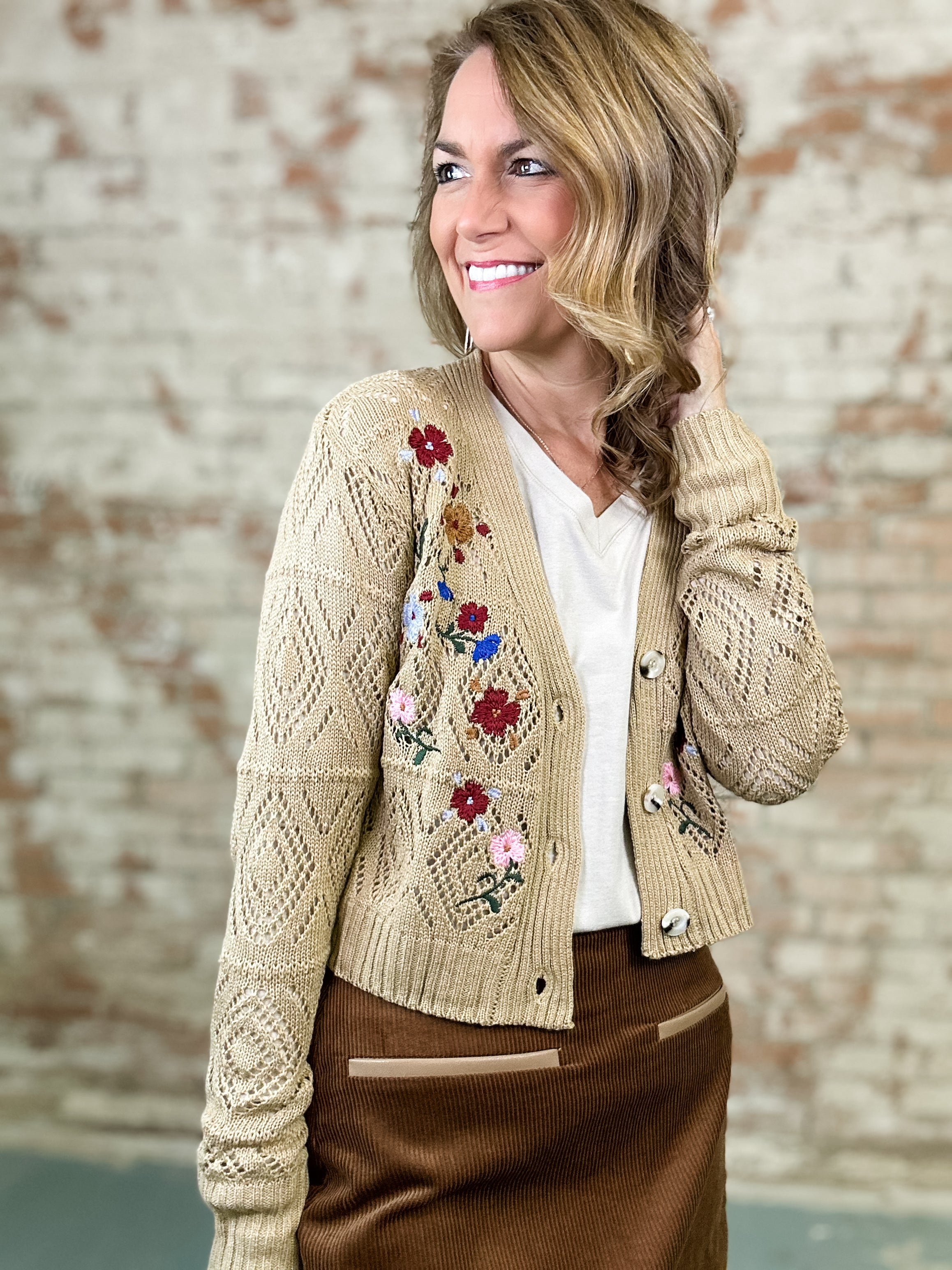 Vintage Knit Cardigan