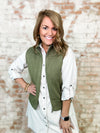 THML Palmetto Zip Up Sweater Vest