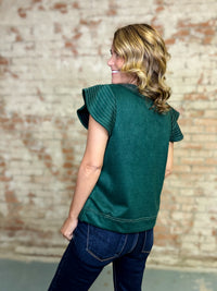 THML Jonas Suede Top