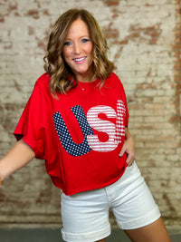 Liberty USA Patch Top