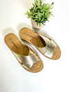 Lucy Gold Sandal