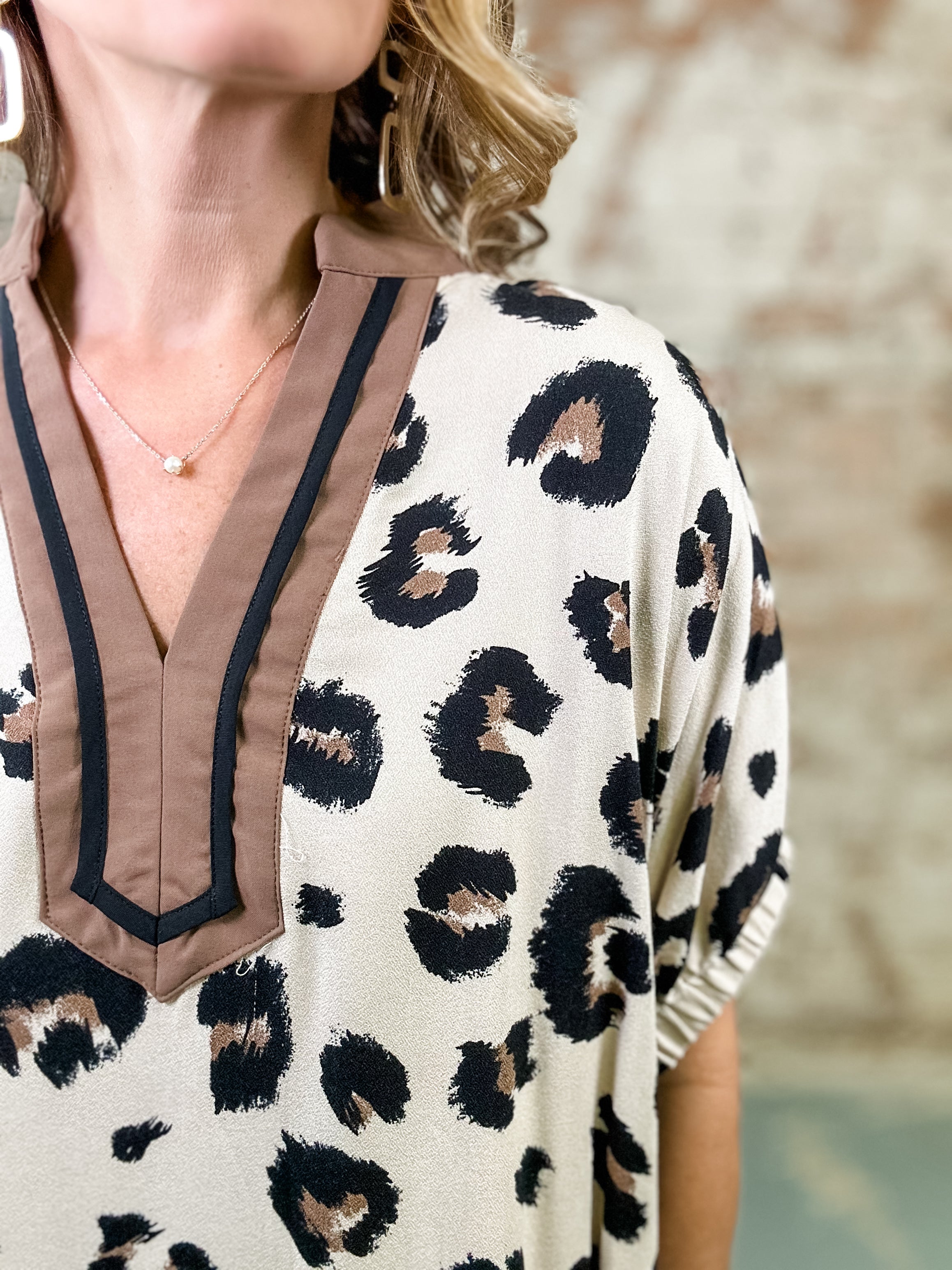 Ara Leopard Print Dress