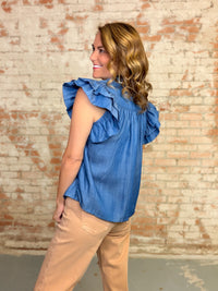 THML Pauline Embroidered Top