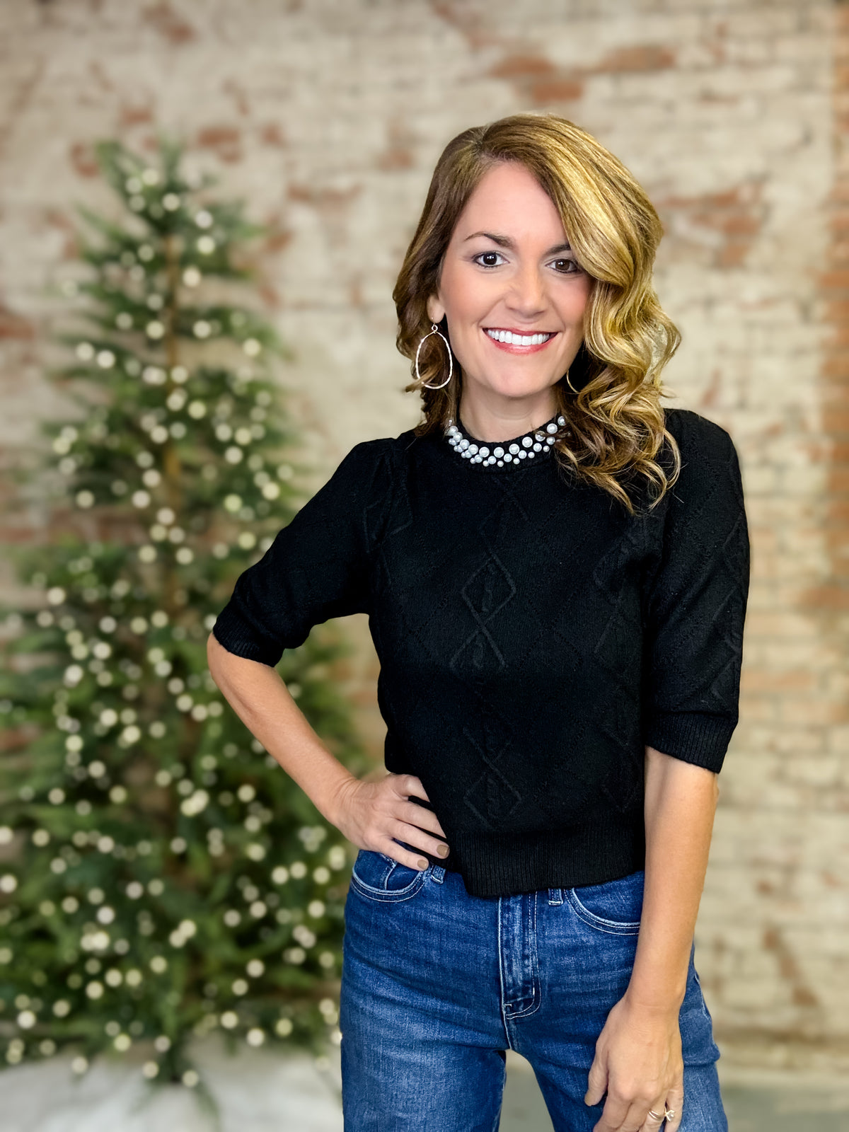 THML Isabela Sweater Top