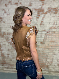 THML Wren Embroidered Top