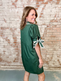 Pine Solid Dress