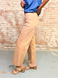 Mckinley Crop Mocha Jeans