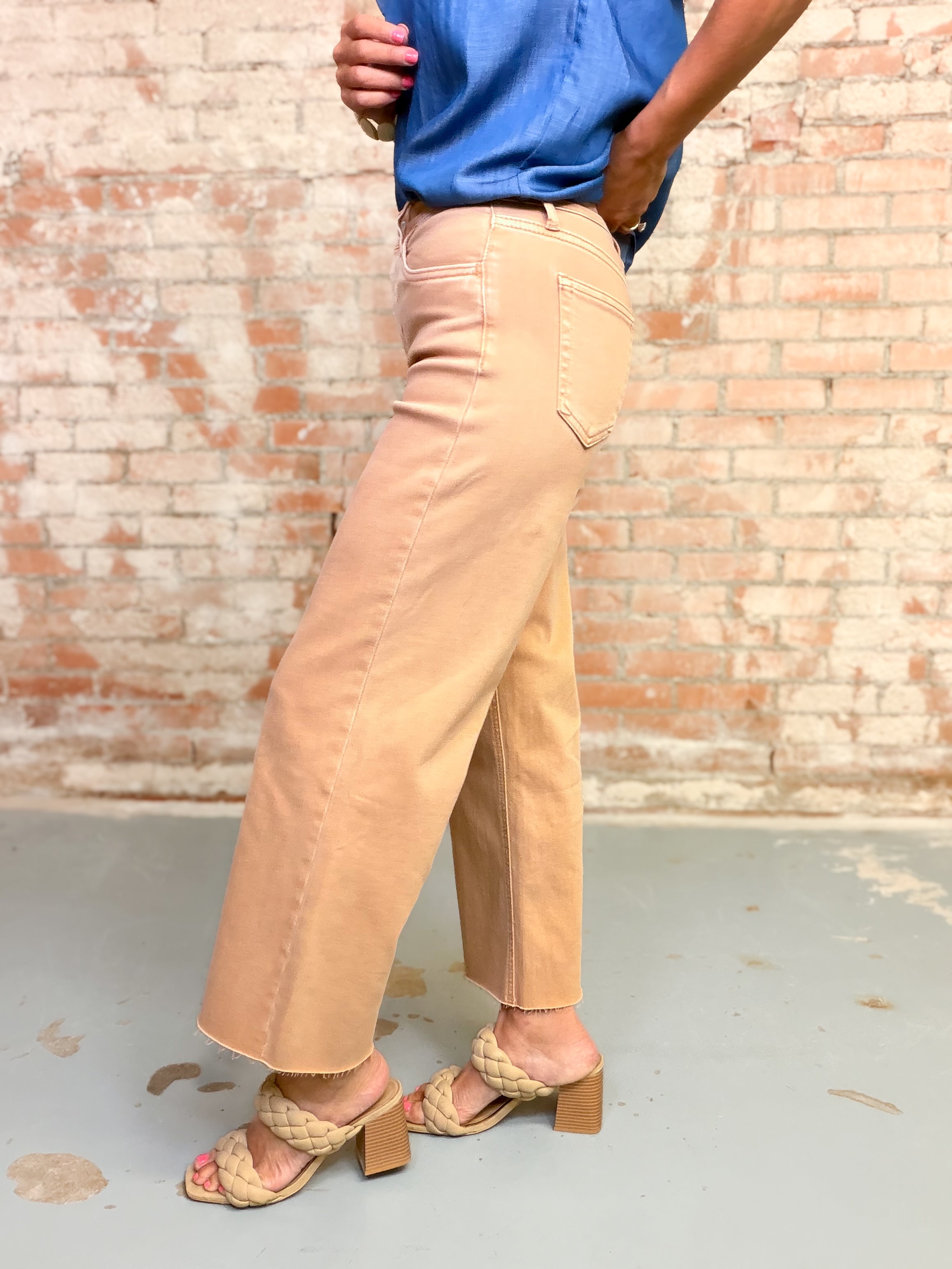 Mckinley Crop Mocha Jeans