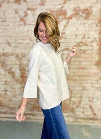 Madelynn Solid Sweater Top