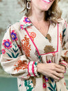 Jessica Floral Collared Dress