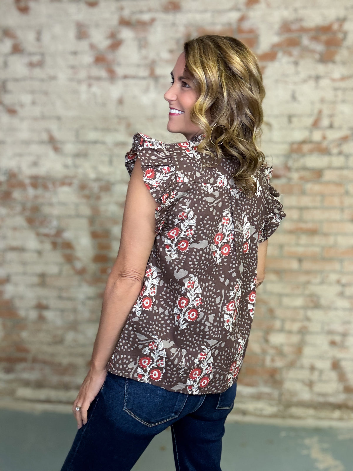 THML Jocelyn Floral Top