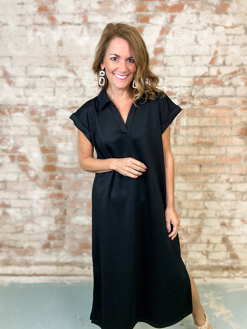 Midnight Luxeknit Dress