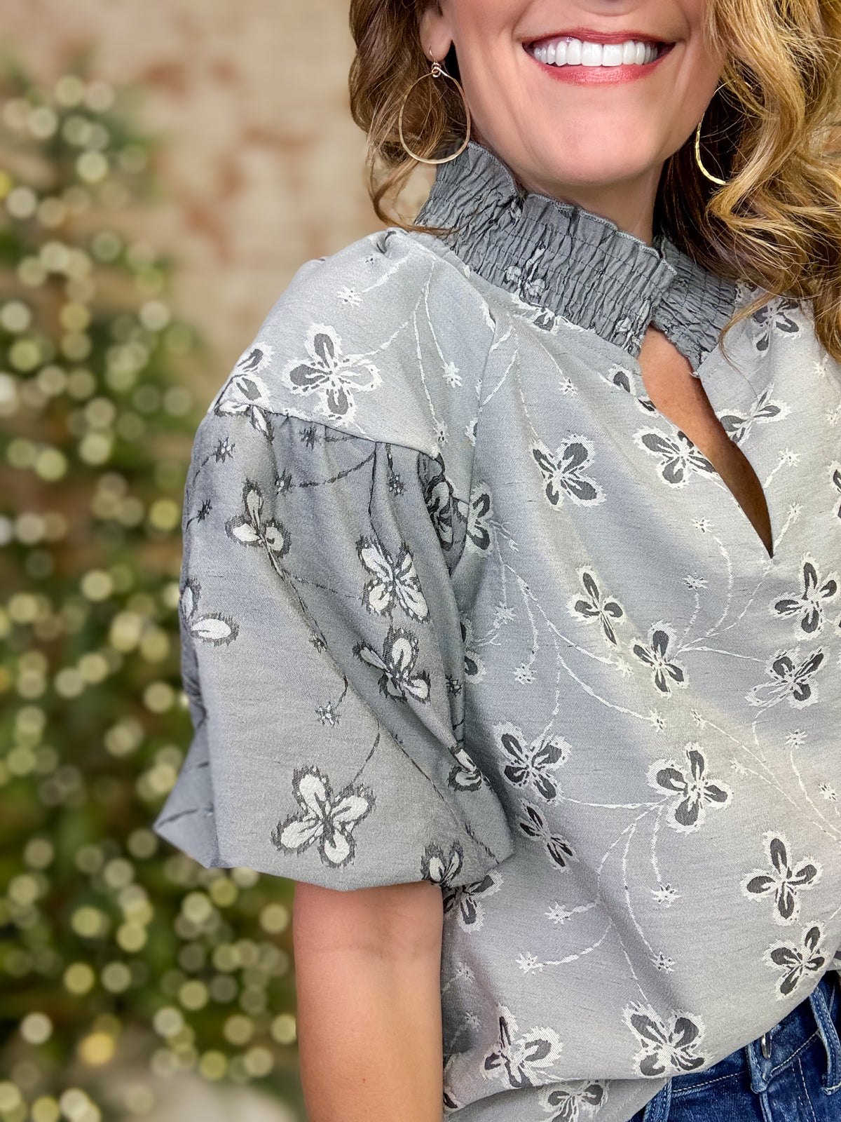 Tamina Floral Print Top
