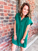 Collared Mini Dress