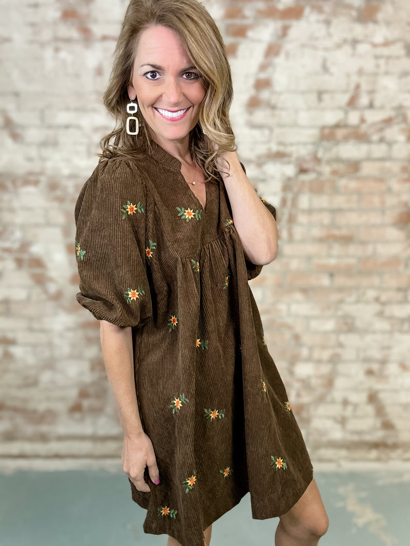 Mills Corduroy Dress