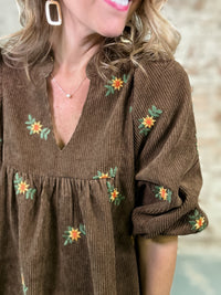 Mills Corduroy Dress