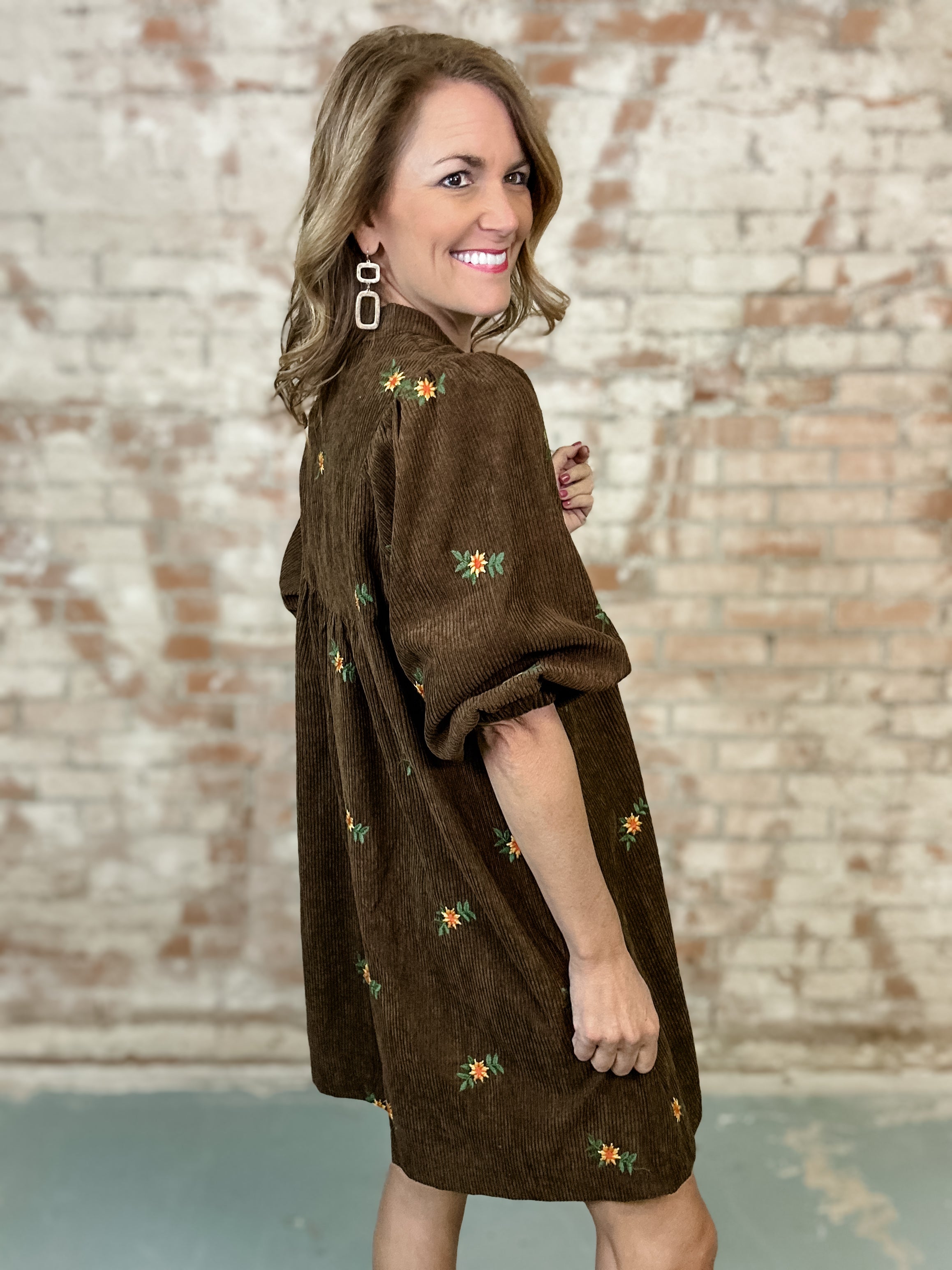 Mills Corduroy Dress