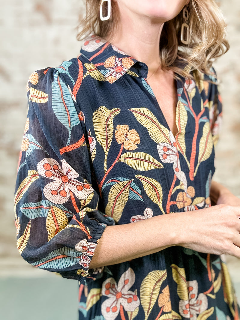 Miren Mixed Floral Dress