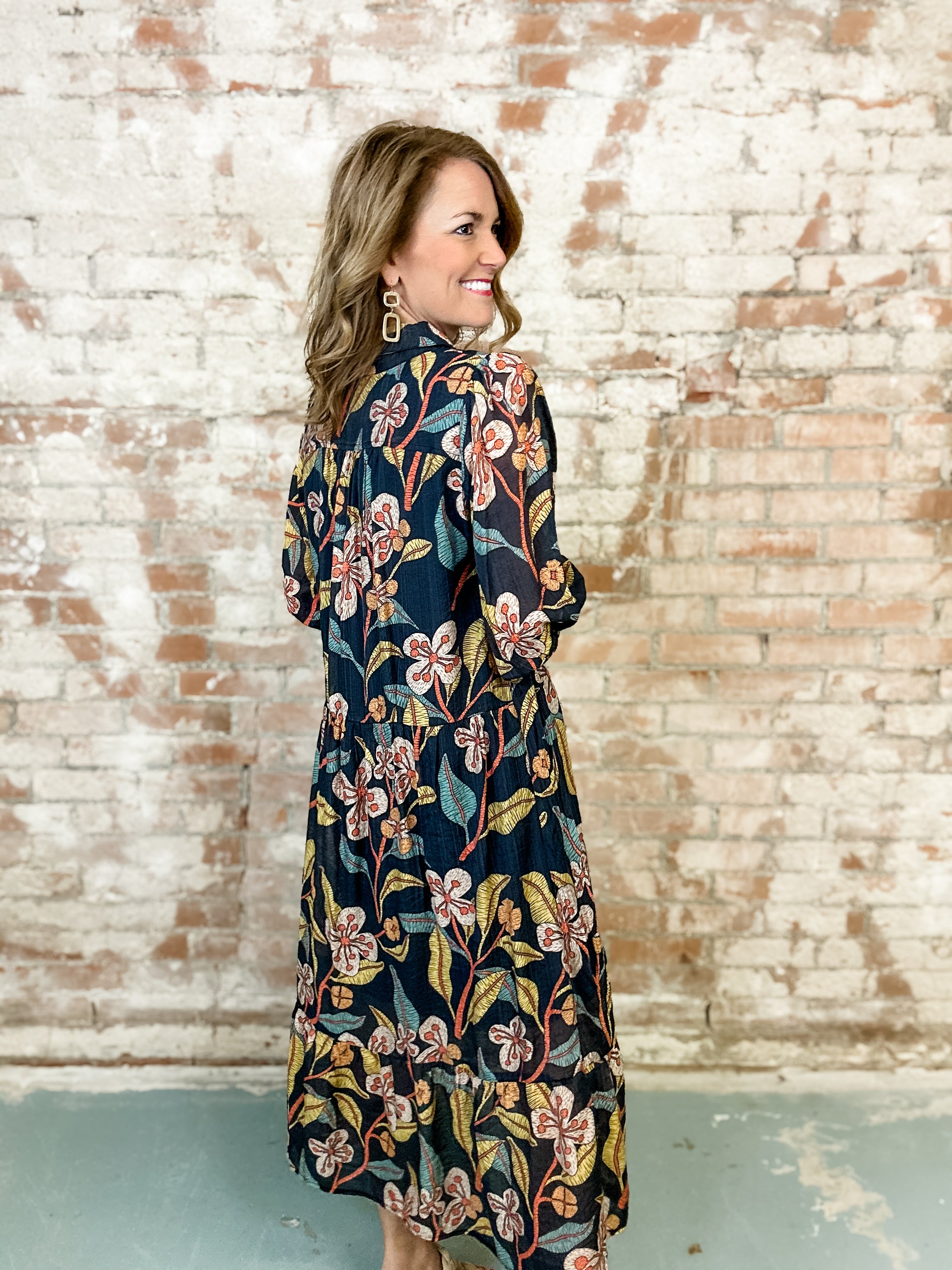Miren Mixed Floral Dress