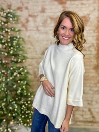 Comet Mock Neck Sweater
