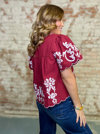 THML Bailey Embroidery Top