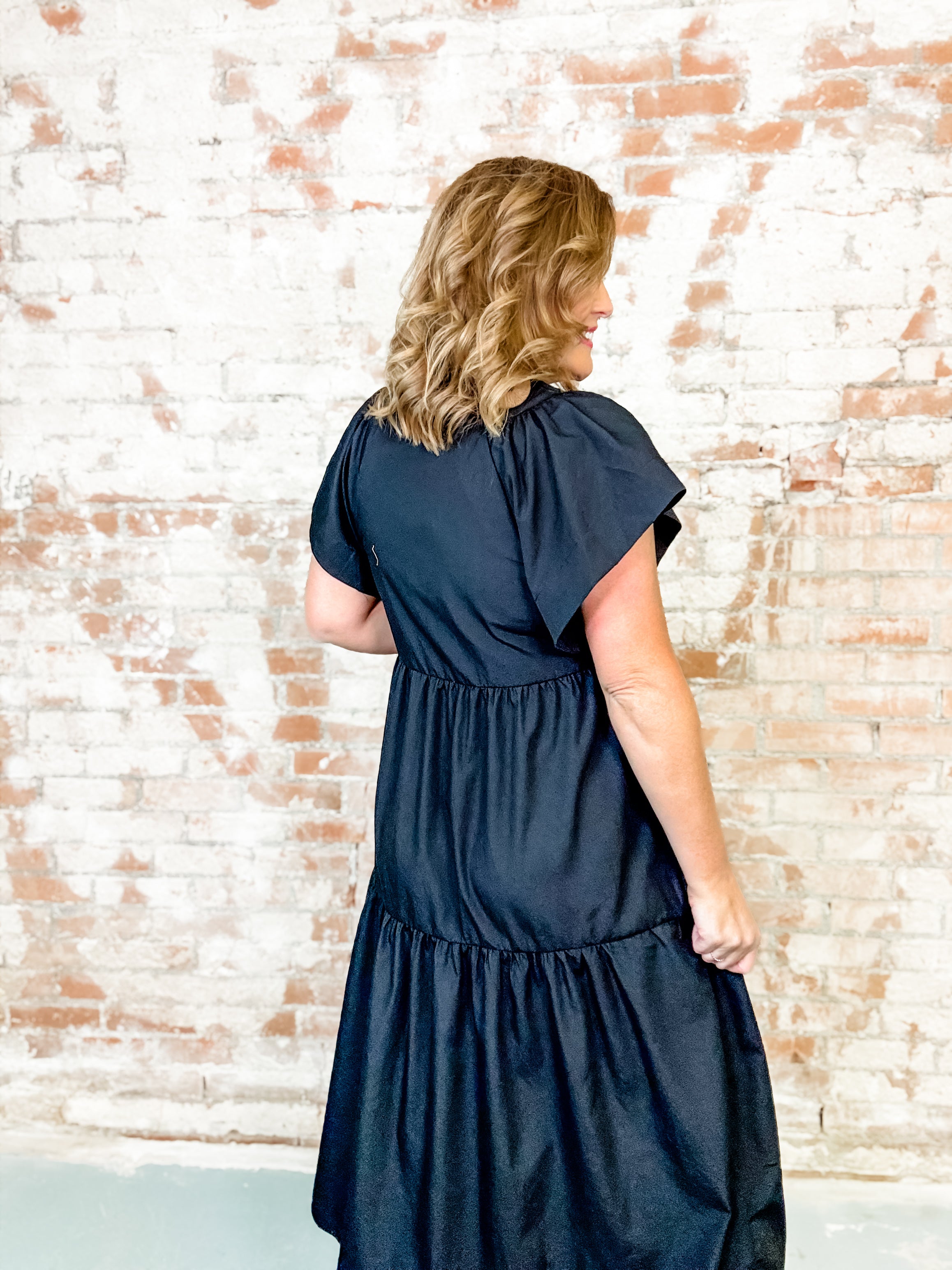Peggy Button Up Dress