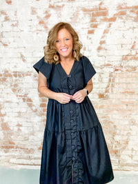 Peggy Button Up Dress
