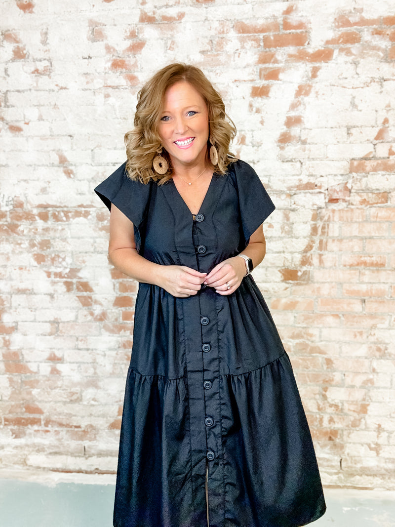 Peggy Button Up Dress