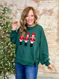 Evergreen Nutcracker Sweatshirt