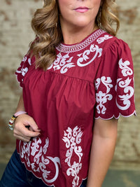 THML Bailey Embroidery Top