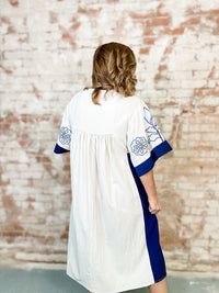 Gail Embroidered Dress