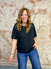 Mary Anne Textured Top