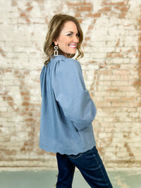 Taren Textured Top