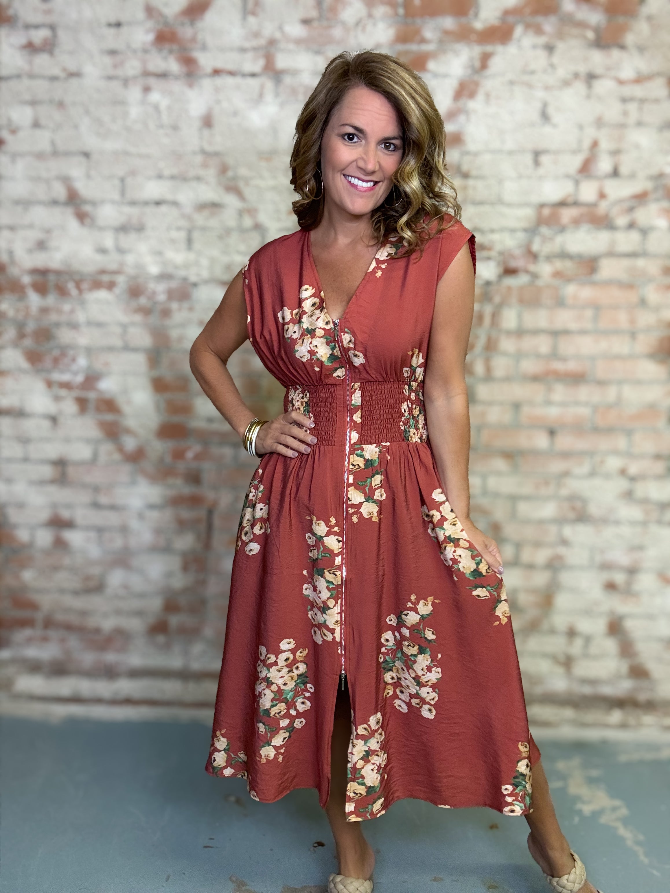 THML Prestyn Floral Dress