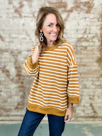 Croom Fall Stripe Top