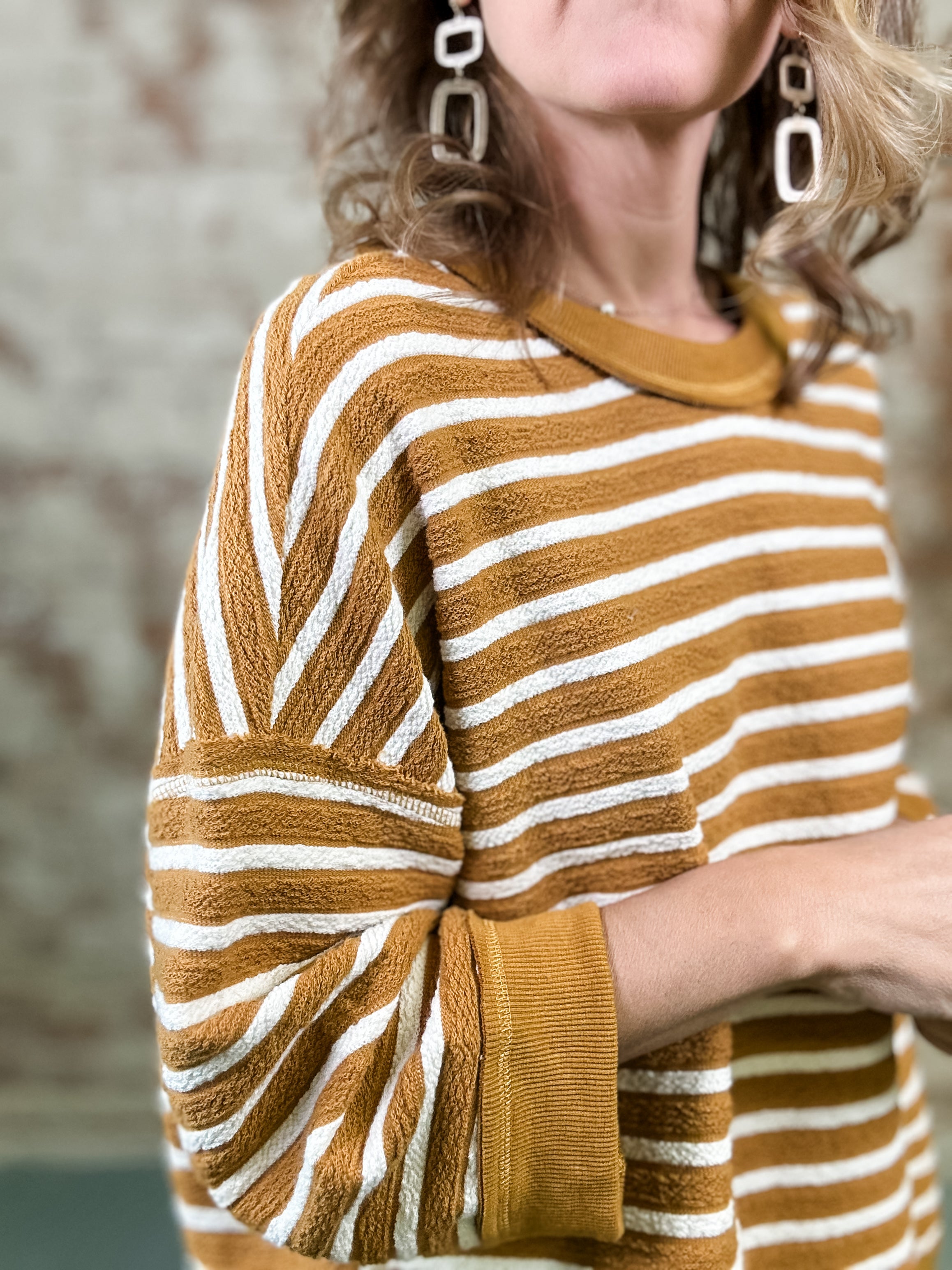 Croom Fall Stripe Top