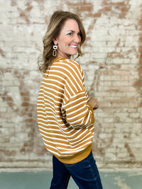 Croom Fall Stripe Top